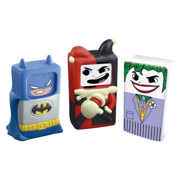 Imagem de Bonecos Milliepacco Batman, Coringa e Alerquina Dc Friends