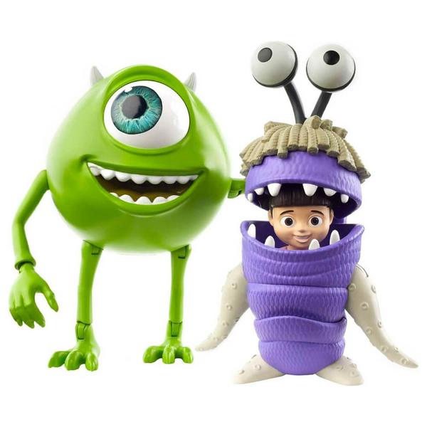 Imagem de Bonecos Pixar Monstros S.A. - Mike Wazowski e Boo  Mattel