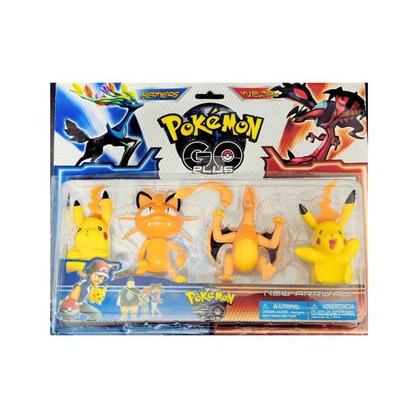 Imagem de Bonecos Pokemon Especial Pikachu Miau Charizard