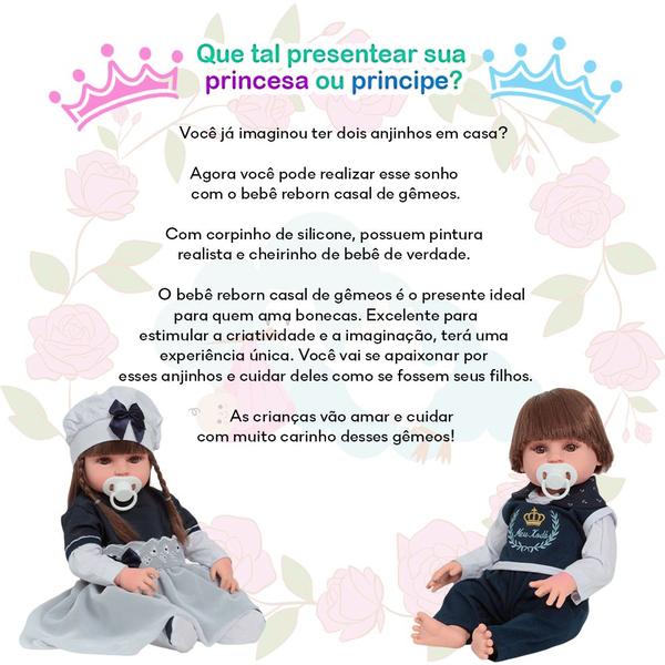 Bonecos Reborn Gemêos Recém Nascidos Corpo De Vinil Lindos - Cegonha Reborn Dolls Imagem de Bonecos Reborn Gemêos Recém Nascidos Corpo De Vinil Lindos