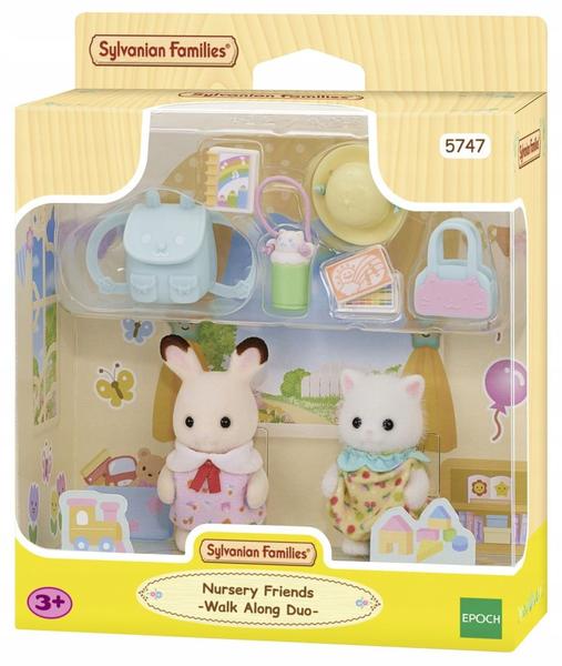 Imagem de Bonecos Sylvanian Families - Amigos do jardim da infancia - Caminhando juntos EPOCH MAGIA