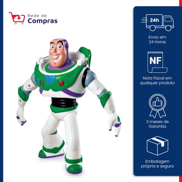 Imagem de Bonecos Toy Story Disney Pixar Original Vinil Articulado - Líder Brinquedos