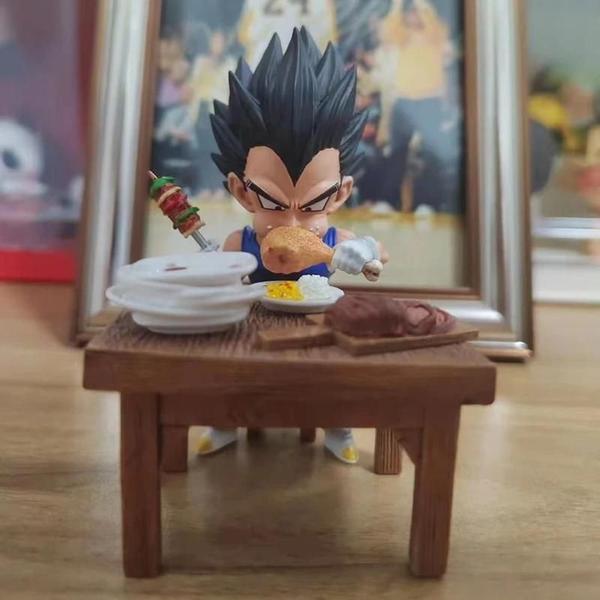 Imagem de Bonecos Vegeta e Goku Dragon Ball Z - 8cm PVC - Brinquedo para Crianças