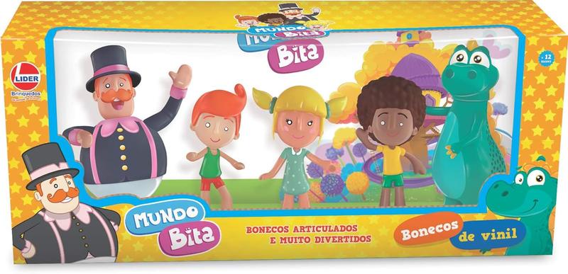 Imagem de Bonecos Vinil Familia Bita - Lider