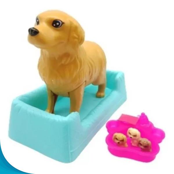 Bonequinha Doce De Pelúcia Com Cachorrinho Para Criança Presente De Aniversário Original - Zonne Imagem de Bonequinha Doce De Pelúcia Com Cachorrinho Para Criança Presente De Aniversário Original