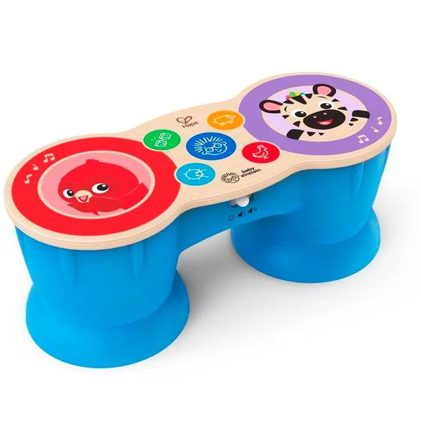 Imagem de Bongo Infantil Percussão Musical Hape Em Madeira