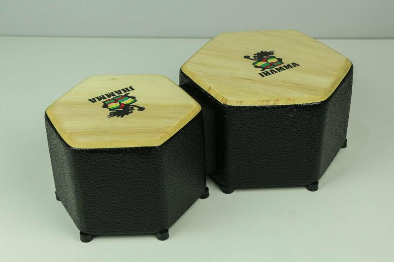 Imagem de Bongô Percussão Bongô Hexagonal Jhamma Percussões