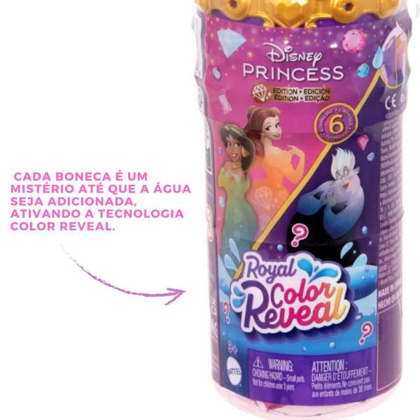 Imagem de Bonnecas Royal Collor 5 Surpresas HWX09 - Mattel