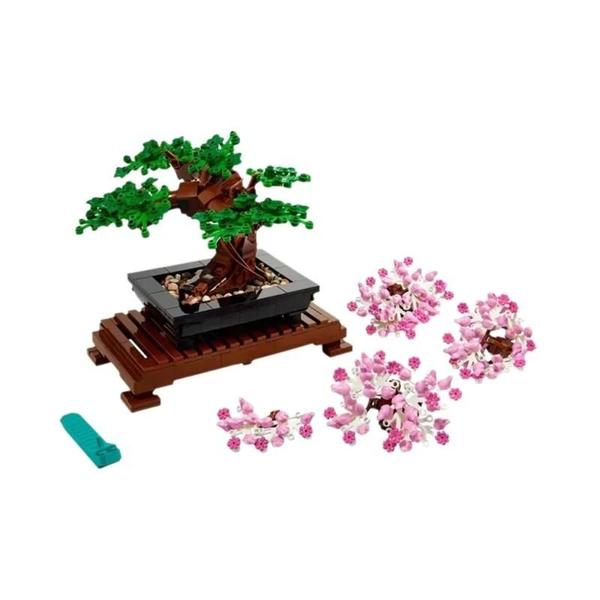 Imagem de Bonsai Árvore Bloco De Construção Buquê Modelo Decoração Para Casa Planta Brinquedo Presente