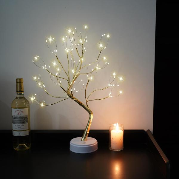 Imagem de Bonsai Tree Light ALFANITE Twinkling Tree Fairy Light 20 polegadas