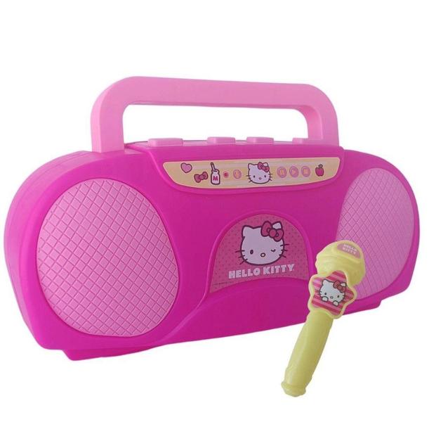 Imagem de Boombox Karaokê Hello Kitty - Candide 5973