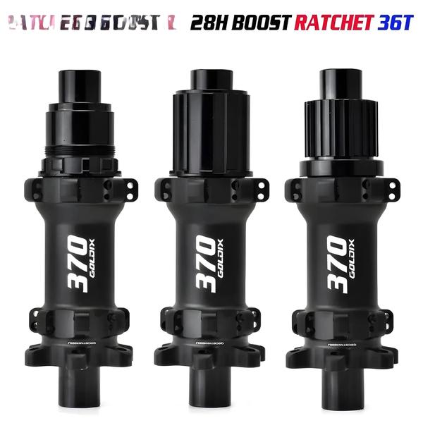 Imagem de Boost 28 Furos Retos Puxar Catraca 36t Mountain Bike Hub Para Shimano Sram Swiss 6 Parafuso Freio a