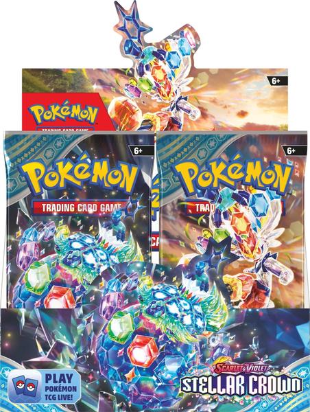 Imagem de Booster Box Pokémon TCG Scarlet & Violet Stellar Crown