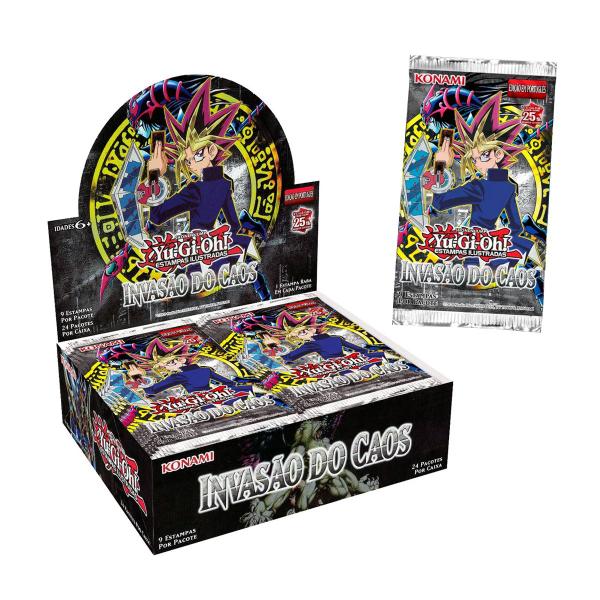 Imagem de Booster Box YuGiOh! Invasão Do Caos Cartas Yugioh Konami