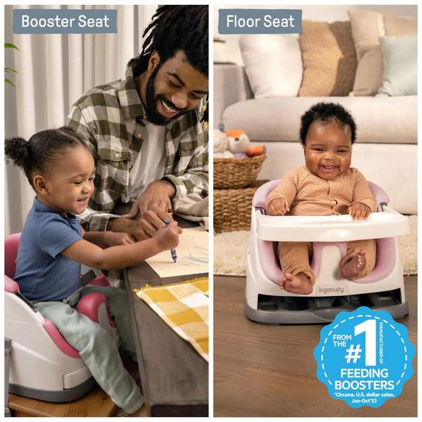 Imagem de Booster Feeding e Floor Seat Ingenuity Baby Base 2 em 1