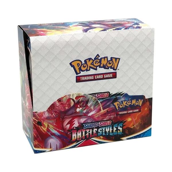 Imagem de Booster Pack Pokémon TCG Espada e Escudo - Estilos de Batalha (324 Peças, 36 Cartas)