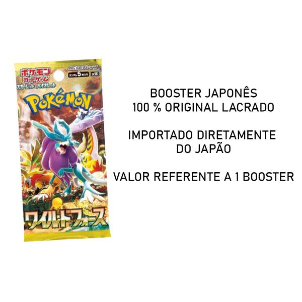 Imagem de Booster Pokémon Japones Lacrado 100% Original- Japão