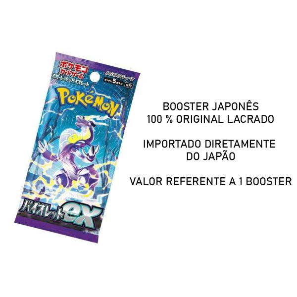 Imagem de Booster Pokémon Japones Lacrado 100% Original- Japão