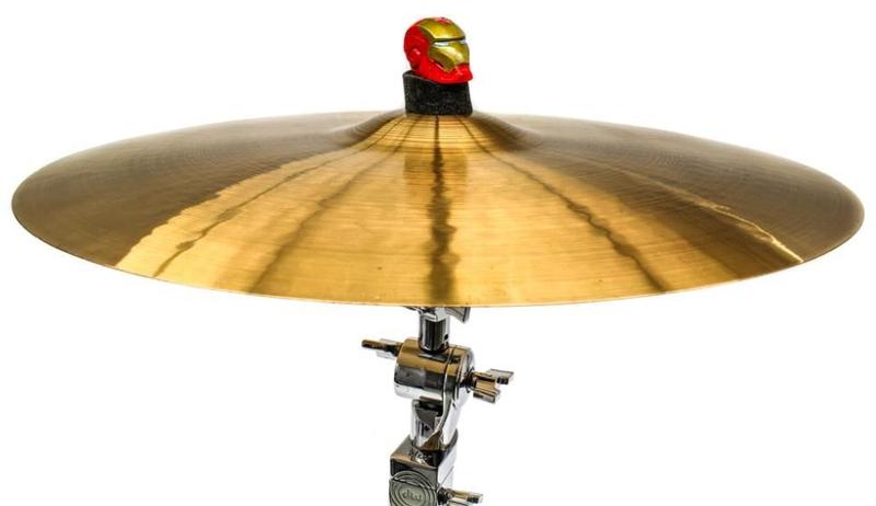 Imagem de Borboleta Tribal Percussion Homem de Ferro para Estantes de Prato 8mm Kit com 2 Unidades