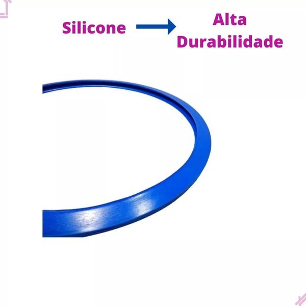Imagem de Borracha Anel Panela De Pressão Tramontina 4,5L E  Panela de Pressão Valencia 6 Litros