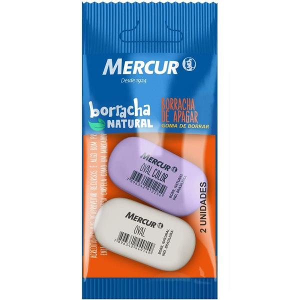 Imagem de Borracha Colorida PULL PACK OVAL 1BRANCA/1LILAS