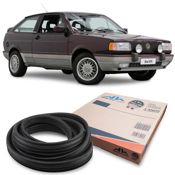 Imagem de Borracha De Porta Guarnição VW Gol Quadrado 1980 Até 1994