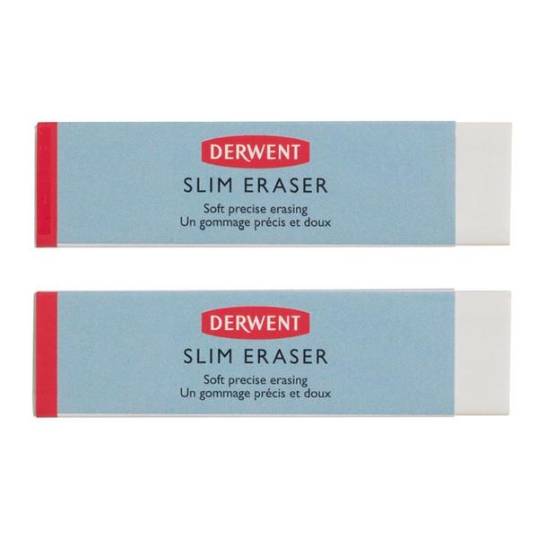 Imagem de Borracha Derwent Slim Eraser com 2 Unidades