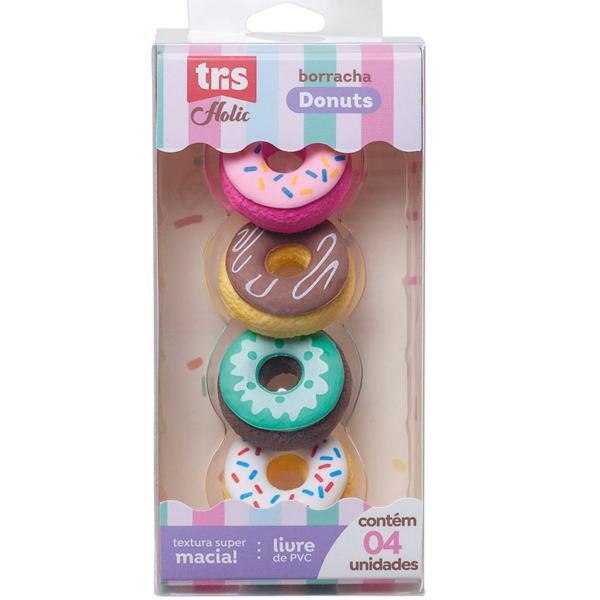 Imagem de Borracha escolar holic donuts - 4 unidades - tris