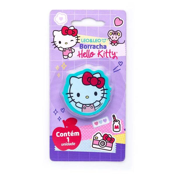 Imagem de Borracha Escolar Personagem Hello Kitty Blister Leo & Leo