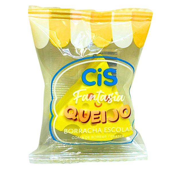 Imagem de Borracha Escolar Queijo Fantasia - Cis