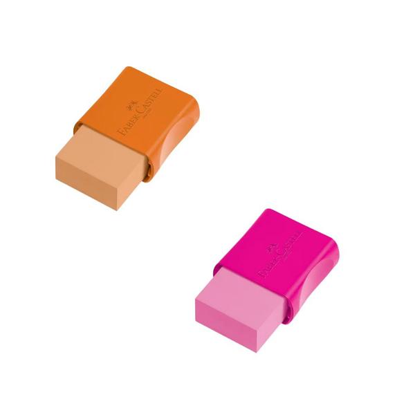 Borracha Faber Castell Max Tons Pastel Neon Preta Branca Unidade/Kit - FABER-CASTELL Imagem de Borracha Faber Castell Max Tons Pastel Neon Preta Branca Unidade/Kit