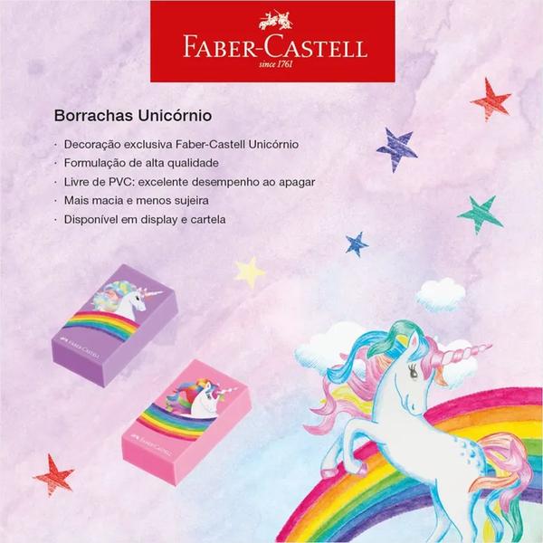 Imagem de Borracha Faber Castell unicórnio cores