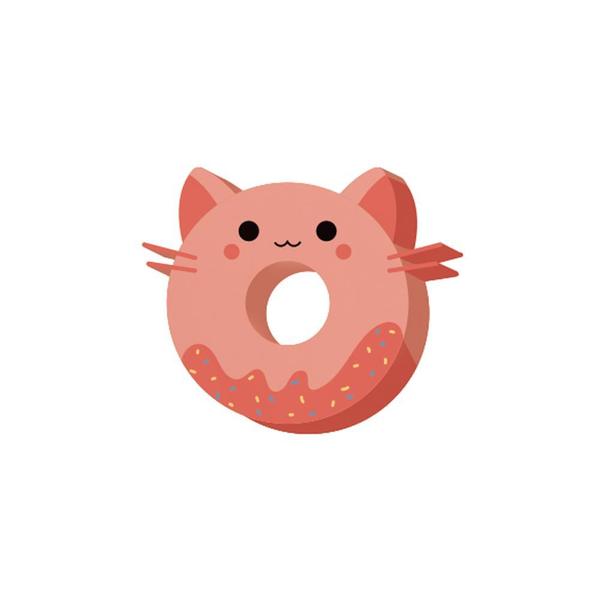 Imagem de Borracha Fantasy Donut Cat - Leo&Leo