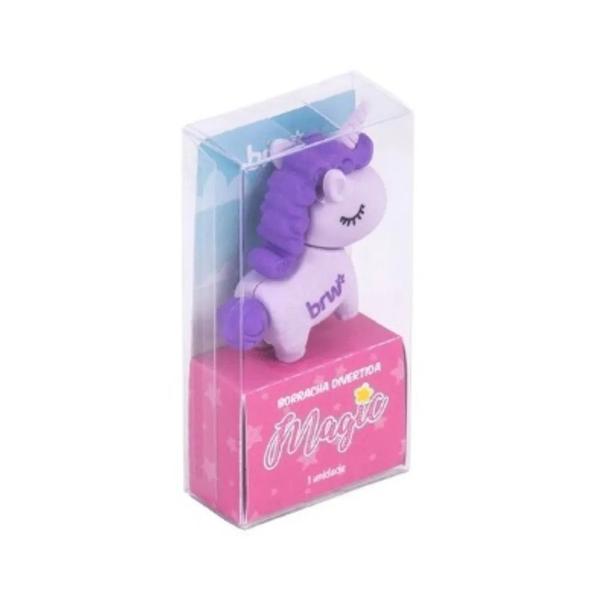 Imagem de Borracha Fofa Infantil Divertida Unicornio Magic BRW