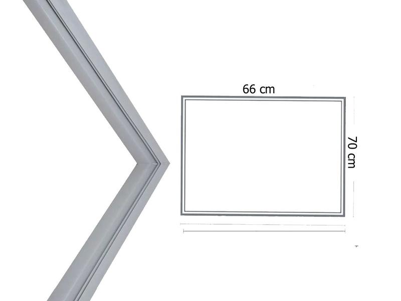 Imagem de Borracha Gaxeta Brastemp Bre49b Freezer (66x70)