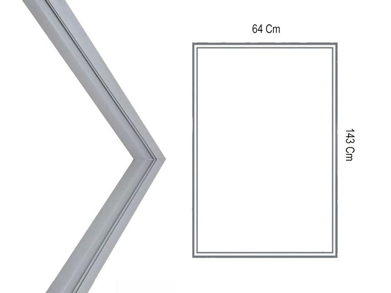 Borracha Gaxeta Expositor Vertical Vb50 Vb50r Para Metalfrio 64x143 Cinza - Ilpea Imagem de Borracha Gaxeta Expositor Vertical Vb50 Vb50r Para Metalfrio 64x143 Cinza