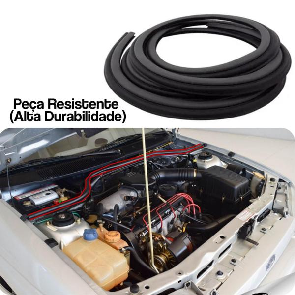 Borracha Guarnição Vedação Capô Palio Gol Kadett Escort - Automotivashop Imagem de Borracha Guarnição Vedação Capô Palio Gol Kadett Escort