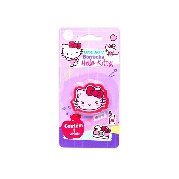 Imagem de Borracha Hello Kitty Apagador Papelaria Escolar Infantil Leonora