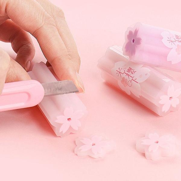 Imagem de Borracha Kawaii Cute Sakura Vários Modelos - Papelaria Fofa volta as aulas