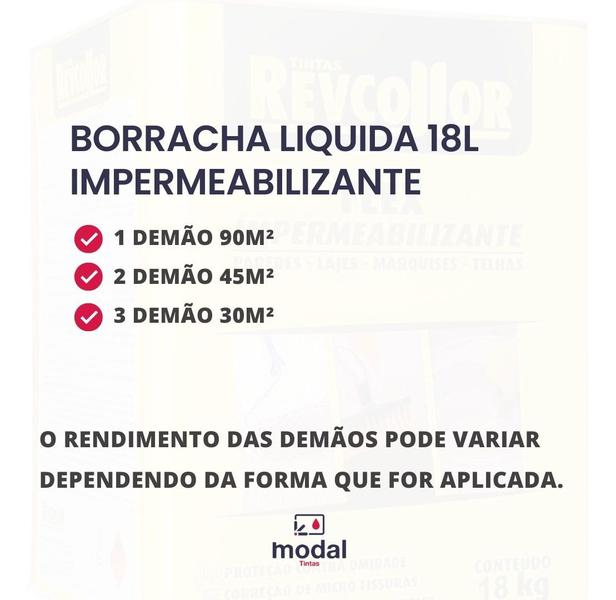 Imagem de Borracha Liquida 18kg Interna E Externa