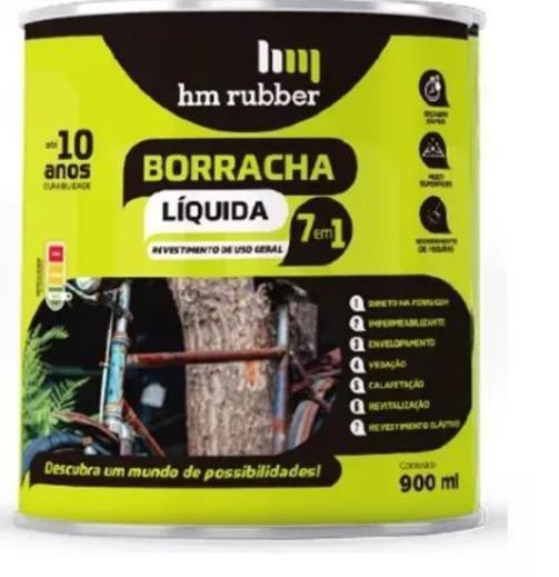 Imagem de Borracha Líquida HM Rubber 900ml - Cinza