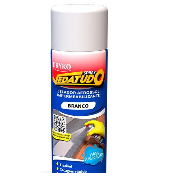 Imagem de Borracha líquida impermeabilizante spray 400 ml Dryko - Dryko