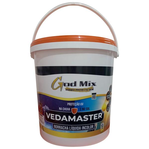 Imagem de Borracha Líquida Impermeabilizante Vedamaster Godmix Incolor 10L