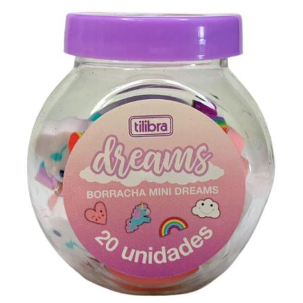 Imagem de Borracha Mini Dreams Fantasia Kawaii 20 Unidades Tilibra