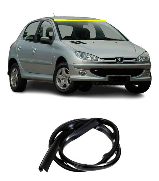 Imagem de Borracha Moldura Superior Parabrisa Peugeot 206