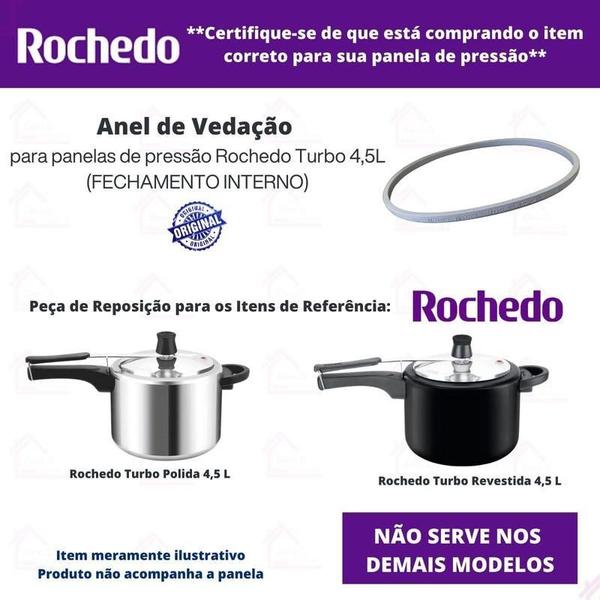 Borracha Panela De Pressão Clock E Rochedo 3 E 4,5L Imagem de Borracha Panela De Pressão Clock E Rochedo 3 E 4,5L