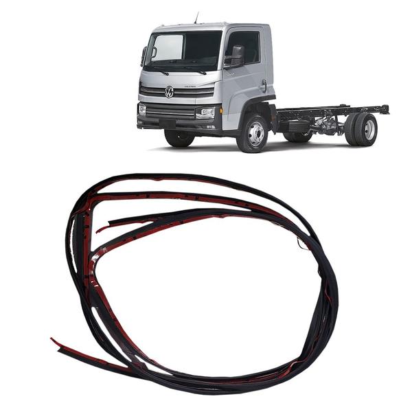 Borracha Parabrisa Vw Delivery 2018 em Diante - Universal Imagem de Borracha Parabrisa Vw Delivery 2018 em Diante