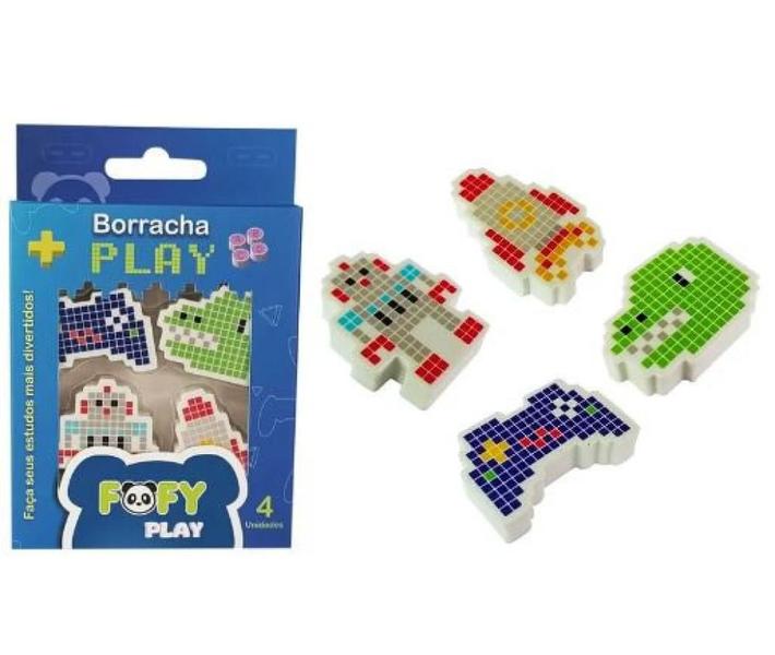 Imagem de Borracha play 4 pcs ff4502   fofy 101206