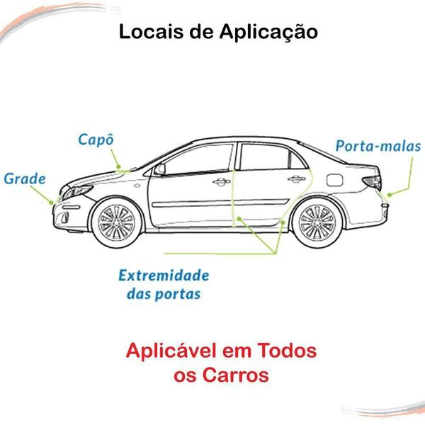 Imagem de Borracha Protetora Borda De Porta Veículos 7X10mm 10m Preta