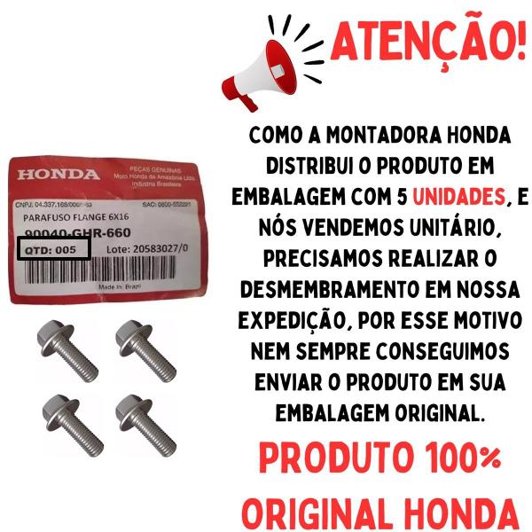 Imagem de Borracha Rabeta Bagageiro, Parafuso Sahara 300 24 Á 25 Honda